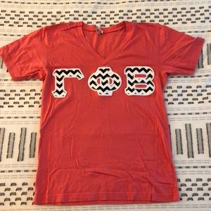 Gamma Phi Beta chevron letters 🌙✨